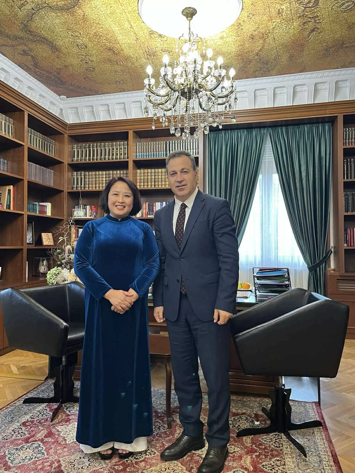Vietnamese Ambassador presents Credentials to Albanian President
