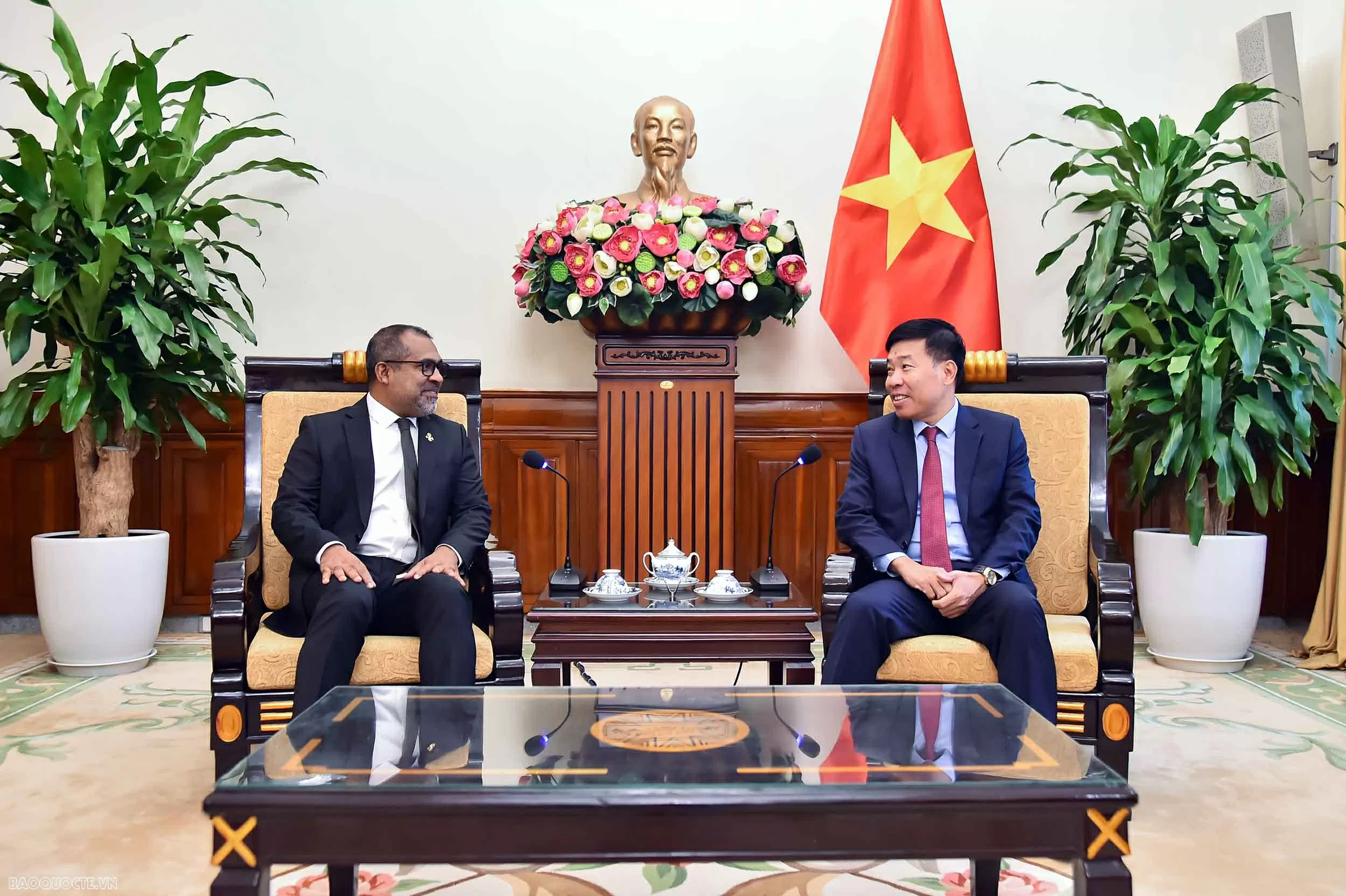 Further promoting trade cooperation with the Maldives: Deputy Foreign Minister
