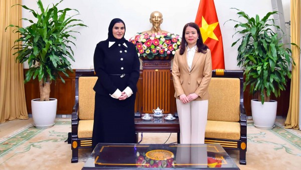 Deputy Foreign Minister Nguyen Minh Hang meets with Qatar's Minister of State for Foreign Affairs