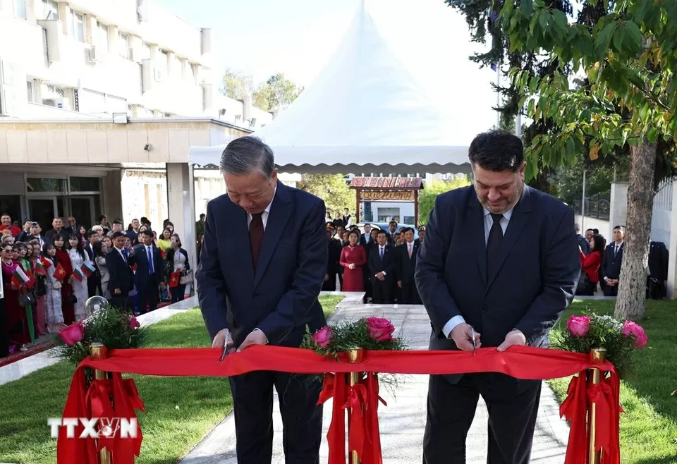 General Secretary To Lam attends the inauguration of President Ho Chi Minh's Statue in Bulgaria General Secretary To Lam attends the inauguration of President Ho Chi Minh's Statue in Bulgaria