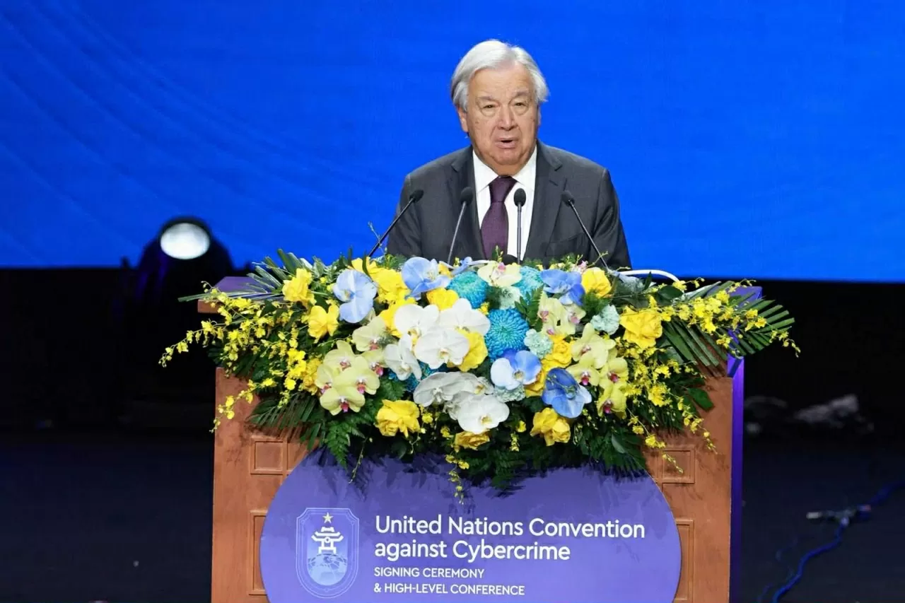 Address by the United Nations Secretary-General at the Hanoi Convention Signing Ceremony Address by the United Nations Secretary-General at the Hanoi Convention Signing Ceremony
