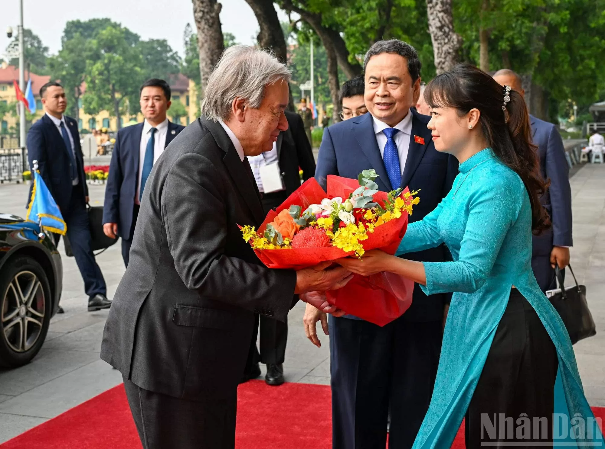 National Assembly Chairman Tran Thanh Man receives UN Secretary-General