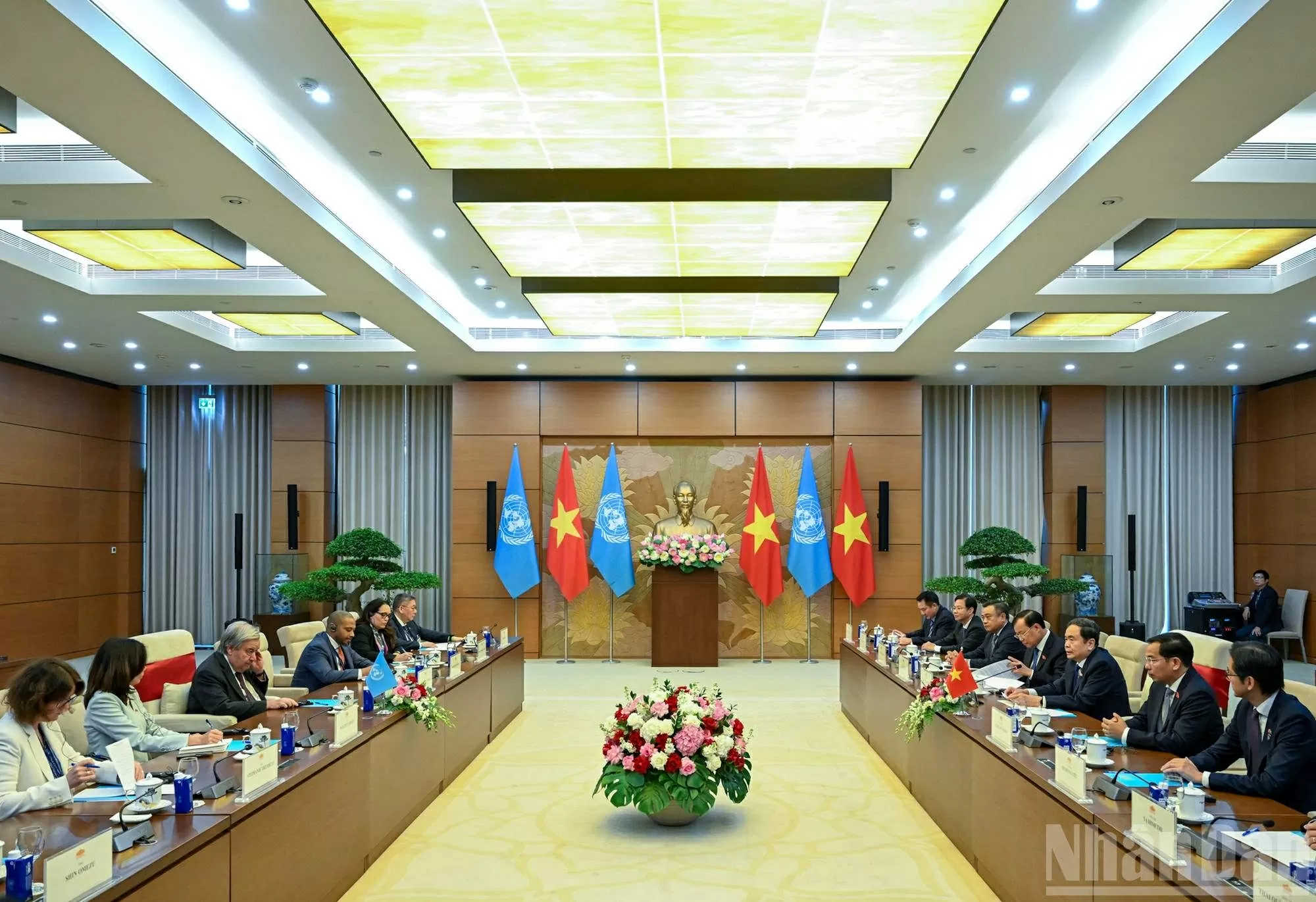 National Assembly Chairman Tran Thanh Man receives UN Secretary-General