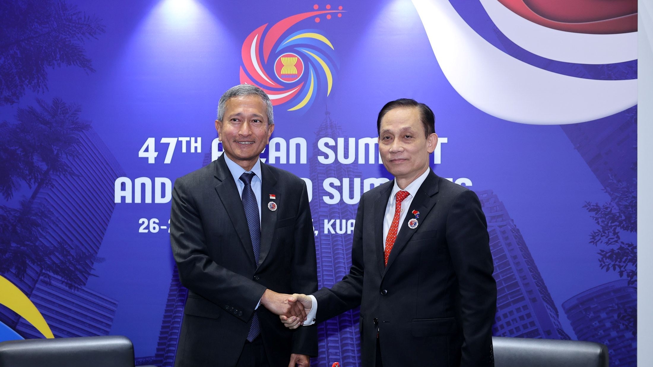 Foreign Minister Le Hoai Trung and Singaporean counterpart agree to promote comprehensive cooperation