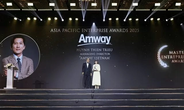 CEO of Amway Vietnam Honoured with Asia’s Outstanding Entrepreneur Award 2025 CEO of Amway Vietnam Honoured with Asia’s Outstanding Entrepreneur Award 2025