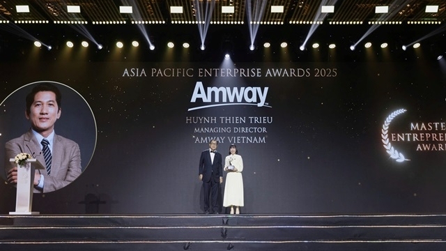 Managing Director of Amway Vietnam honoured with Asia Pacific Enterprise Awards (APEA) 2025