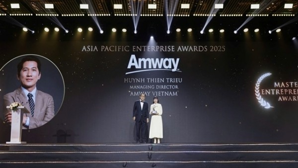 Managing Director of Amway Vietnam honoured with Asia Pacific Enterprise Awards (APEA) 2025