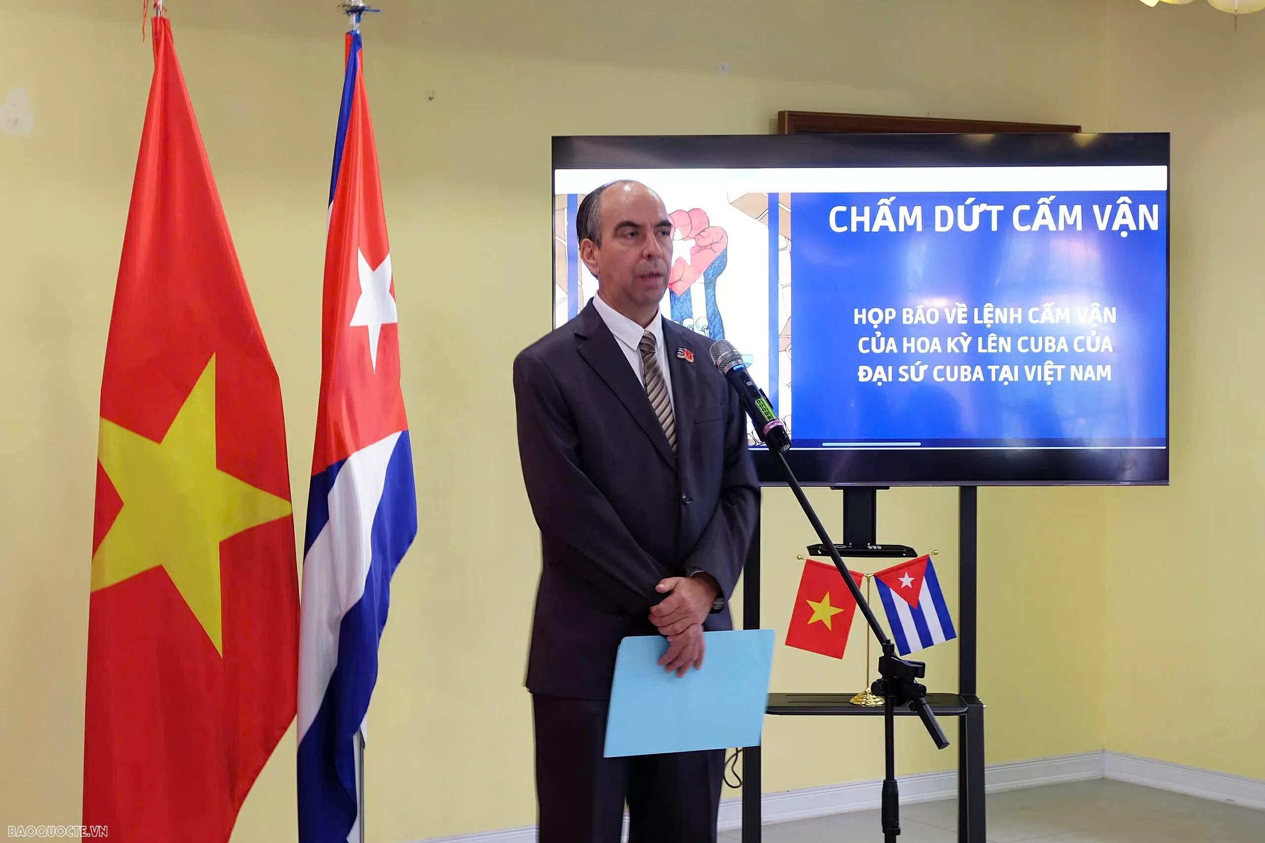 Cuban Ambassador thanks Vietnam for its long-standing, consistent support at international forums Cuban Ambassador thanks Vietnam for its long-standing, consistent support at international forums