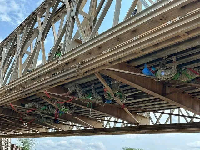 Vietnamese Engineering Team successfully restored a vital bridge in the Abyei area