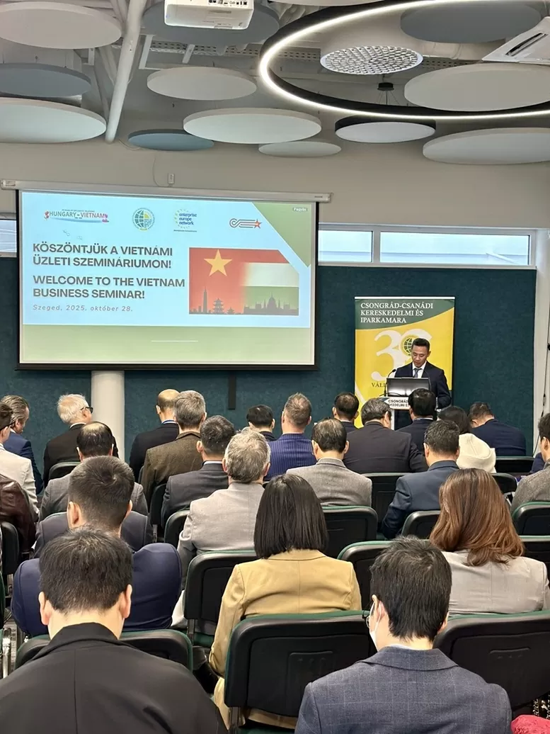 Vietnam-Hungary Trade Promotion Seminar in Szeged: Strongly boosting bilateral business cooperation Vietnam-Hungary Trade Promotion Seminar in Szeged: Strongly boosting bilateral business cooperation