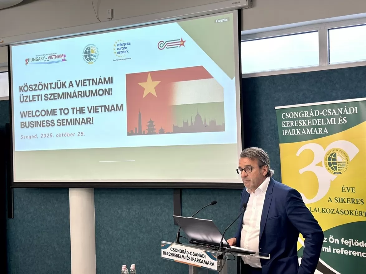 Vietnam-Hungary Trade Promotion Seminar in Szeged: Strongly boosting bilateral business cooperation Vietnam-Hungary Trade Promotion Seminar in Szeged: Strongly boosting bilateral business cooperation