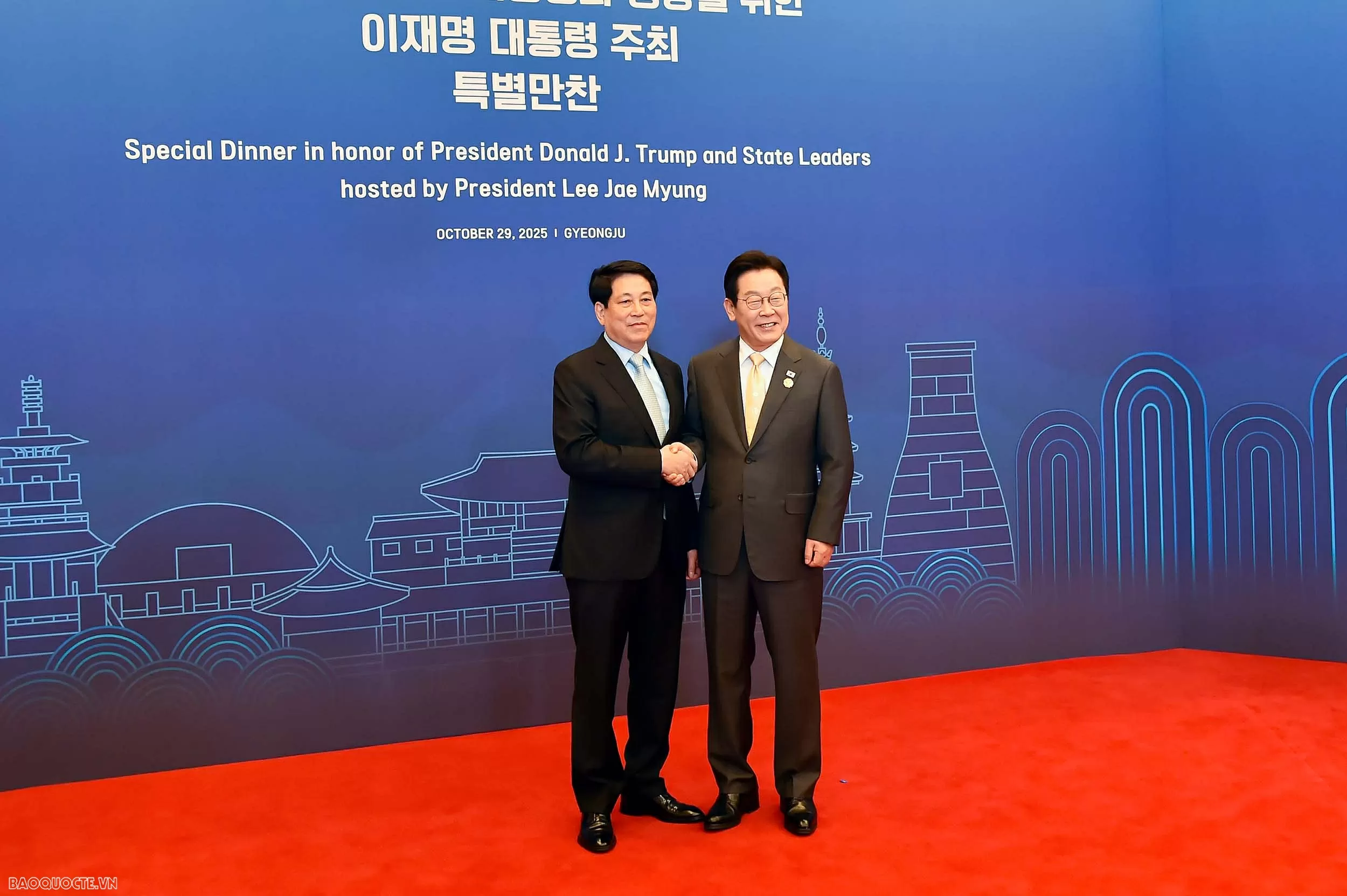 APEC 2025: President Luong Cuong attends banquet hosted by Korean leader