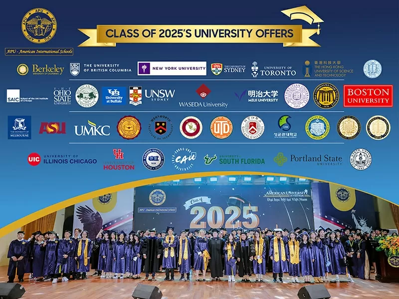 Annually, over 90% of APU graduates receive scholarships for direct admission to prestigious universities worldwide, with the total scholarship value exceeding $25 million USD each year, without requiring TOEFL, IELTS, IB, or SAT scores. Annually, over 90% of APU graduates receive scholarships for direct admission to prestigious universities worldwide, with the total scholarship value exceeding $25 million USD each year, without requiring TOEFL, IELTS, IB, or SAT scores.
