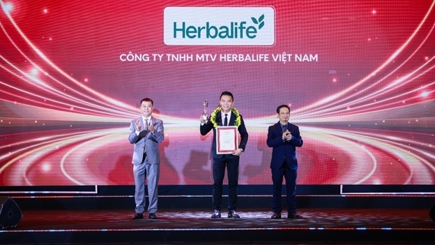 Herbalife Vietnam wins the prestigious Top 10 most reputable food companies award for the fifth consecutive time