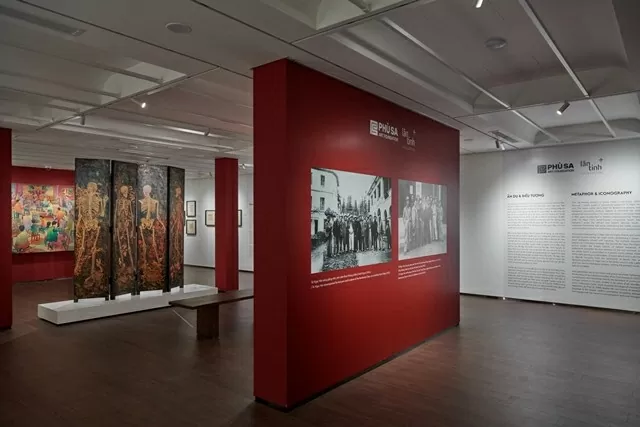 Exhibition Figuring a Shape: Painter To Ngoc Van and the dialogue with the contemporary