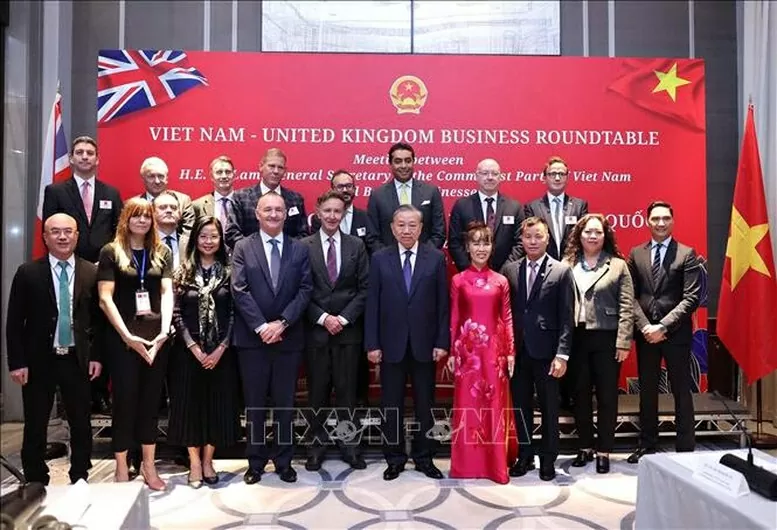 General Secretary To Lam attends Vietnam-UK Business Forum in London