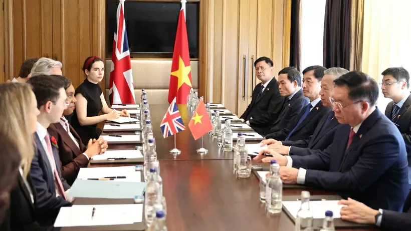 General Secretary To Lam meets with UK Conservative Party’s leader Kemi Badenoch