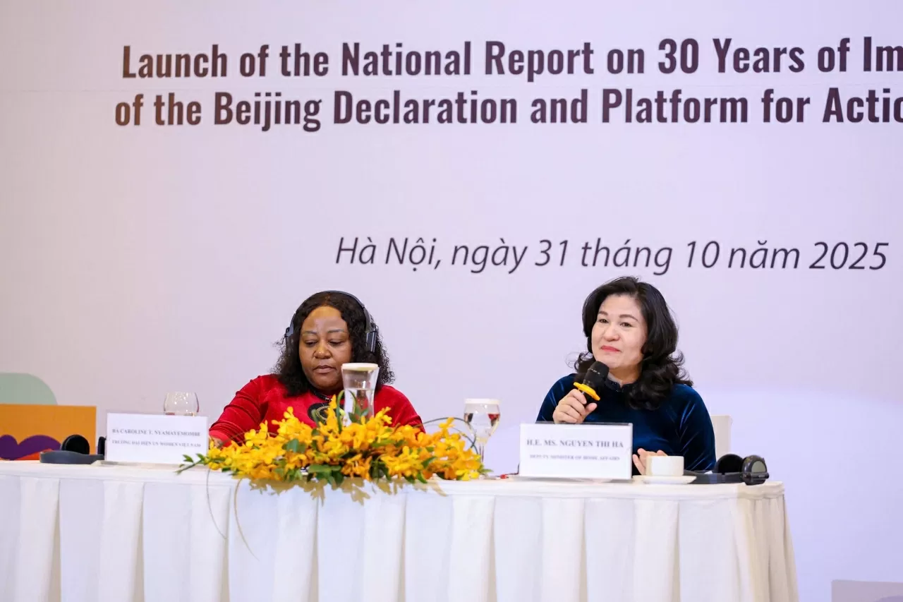 Vietnam launches National Report on 30 years of implementation of the Beijing Declaration and Platform for Action Vietnam launches National Report on 30 years of implementation of the Beijing Declaration and Platform for Action