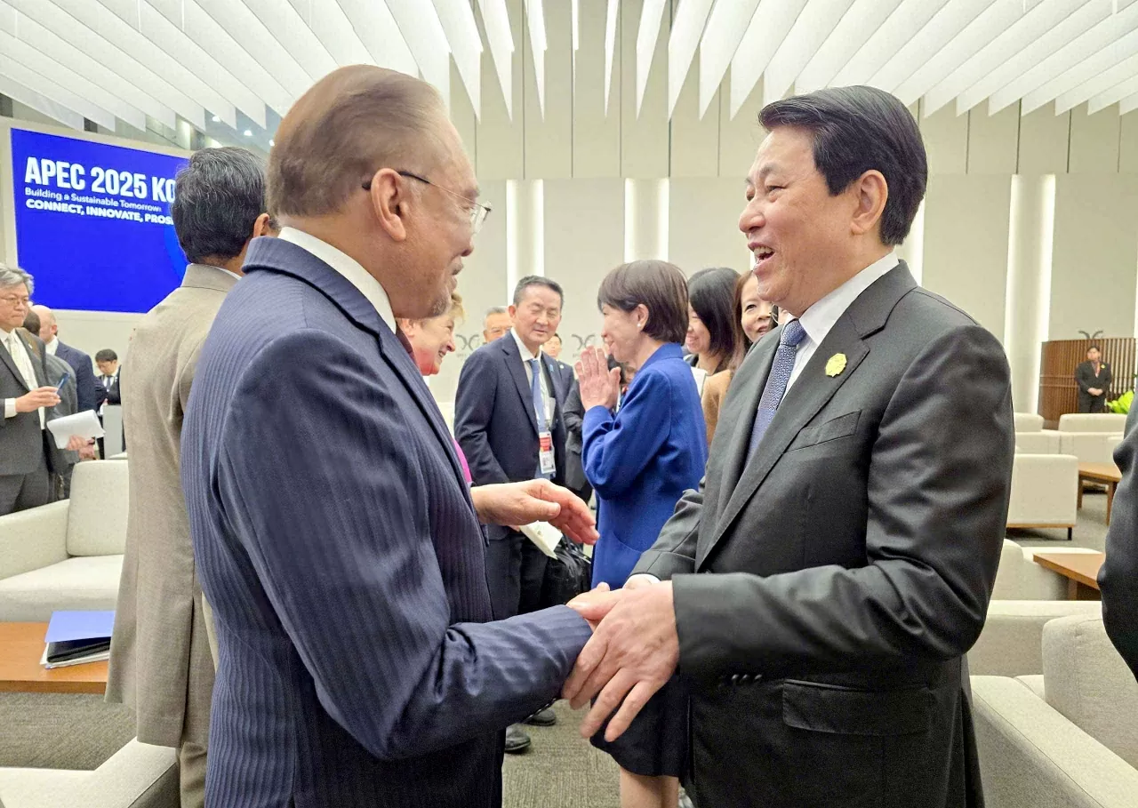 President Luong Cuong meets APEC Leaders in RoK