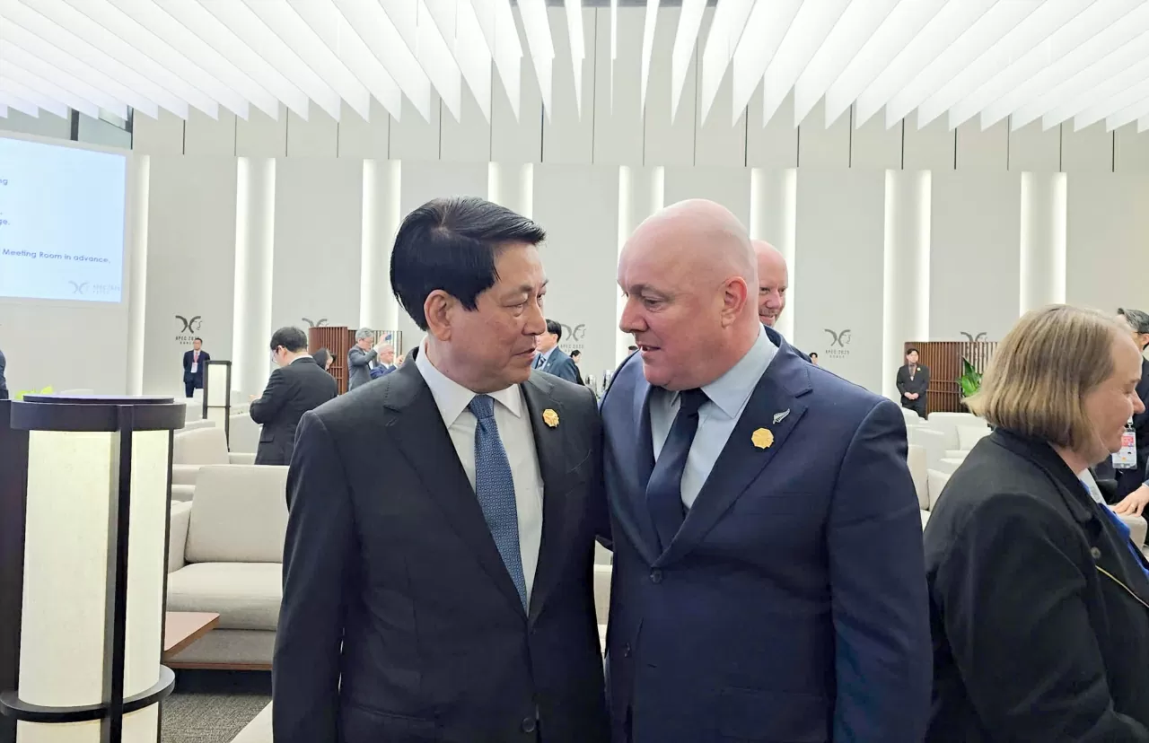 President Luong Cuong meets APEC Leaders in RoK President Luong Cuong meets APEC Leaders in RoK