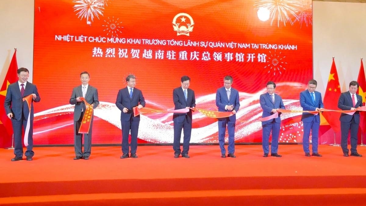 Inauguration of the Vietnamese Consulate General in Chongqing, China