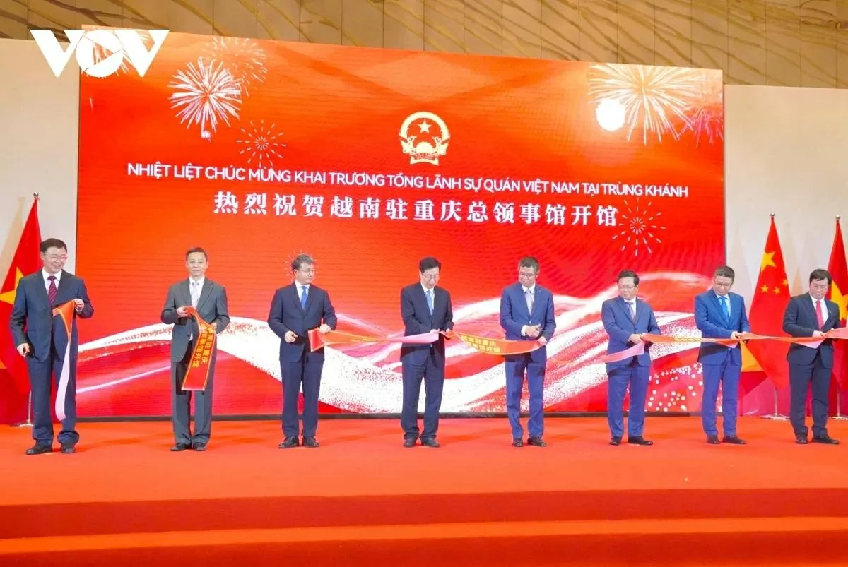 Inauguration of the Vietnamese Consulate General in Chongqing, China Inauguration of the Vietnamese Consulate General in Chongqing, China