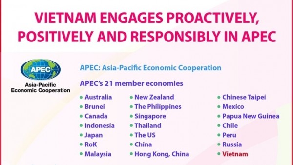 Vietnam engages proactively, positively and responsibly in APEC