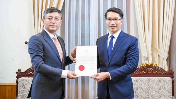 MOFA receives copy of Credentials appointing Indian Ambassador to Vietnam Tshering W. Sherpa