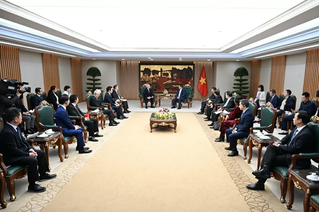 Prime Minister Pham Minh Chinh receives delegation from Japan-Vietnam Friendship Association in the Kansai Region