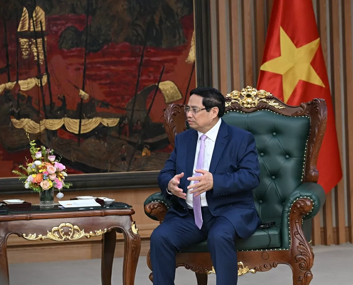 Prime Minister Pham Minh Chinh receives delegation from Japan-Vietnam Friendship Association in the Kansai Region