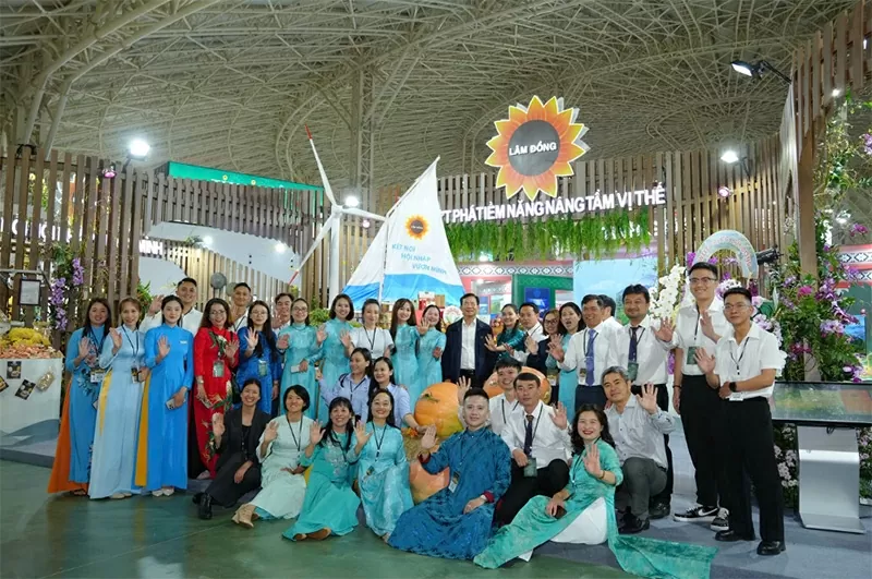 Lam Dong wins 'outstanding exhibition space' award at Autumn Fair 2025