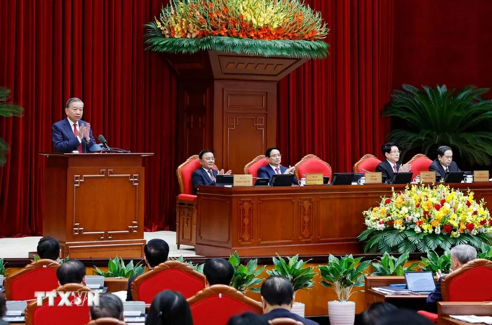 General Secretary To Lam calls for consensus on development vision at 13th Party Central Committee’s 14th plenum