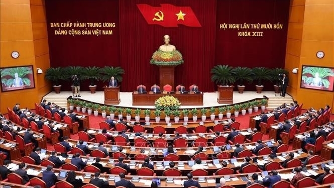 First working day of the 14th plenum of the 13th Party Central Committee