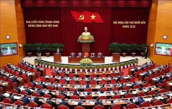 First working day of the 14th plenum of the 13th Party Central Committee