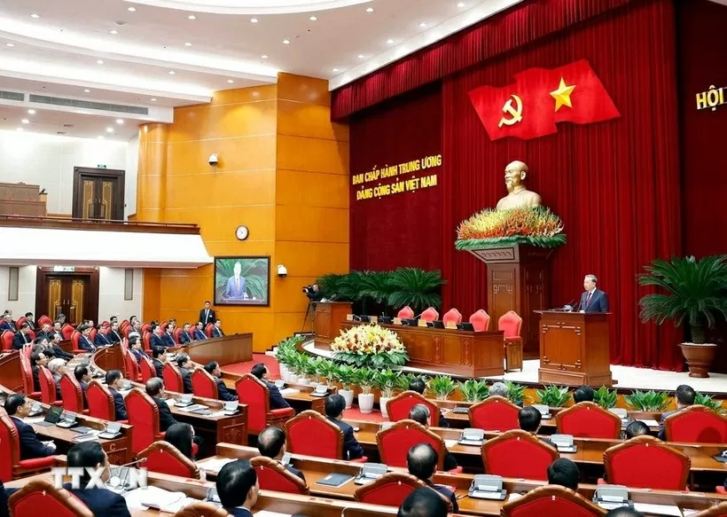 Announcement of the 14th plenum of the 13th Party Central Committee
