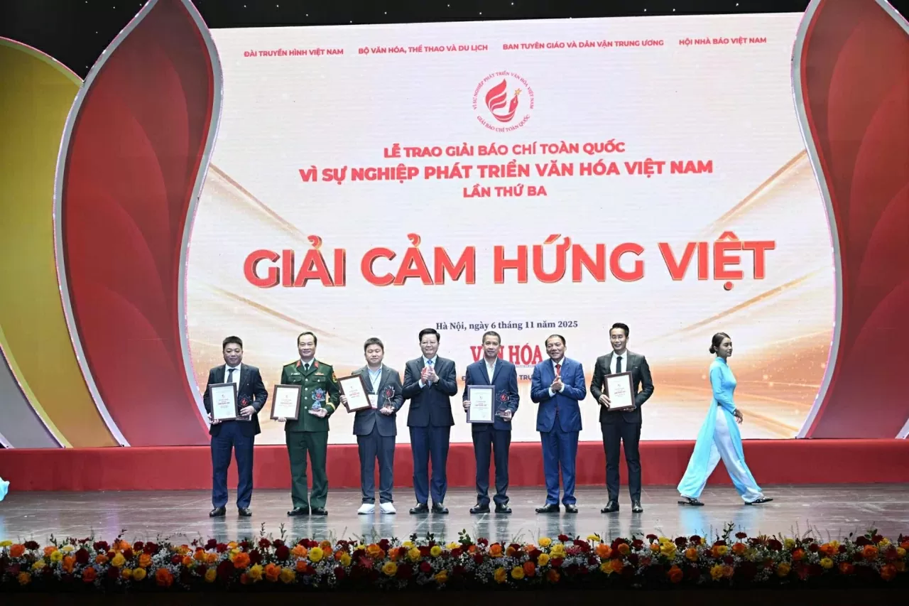 The World and Vietnam Report wins 3rd Prize at the National Press Awards 'For the Development of Vietnamese Culture' 2025