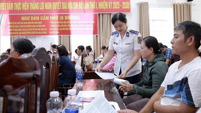 Phu Quoc fishermen receive guidance on IUU fishing prevention and control