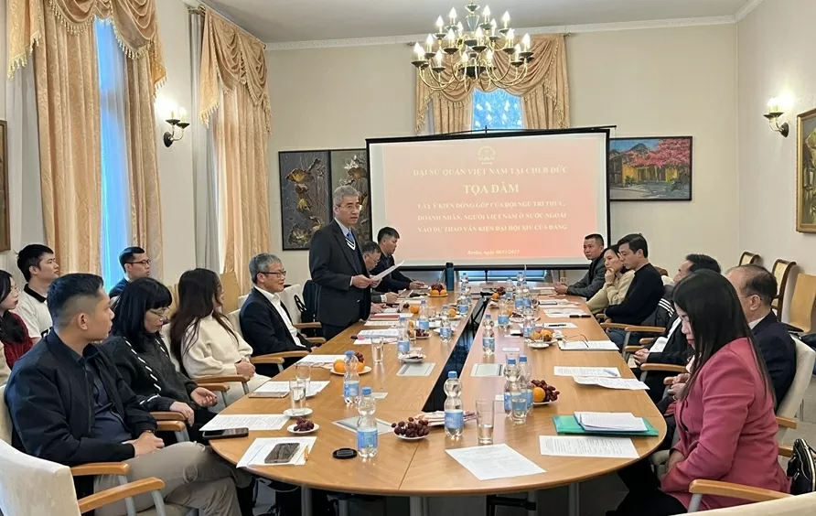 Overseas Vietnamese community in Germany contribute ideas to Draft Documents for the 14th National Party Congress Overseas Vietnamese community in Germany contribute ideas to Draft Documents for the 14th National Party Congress