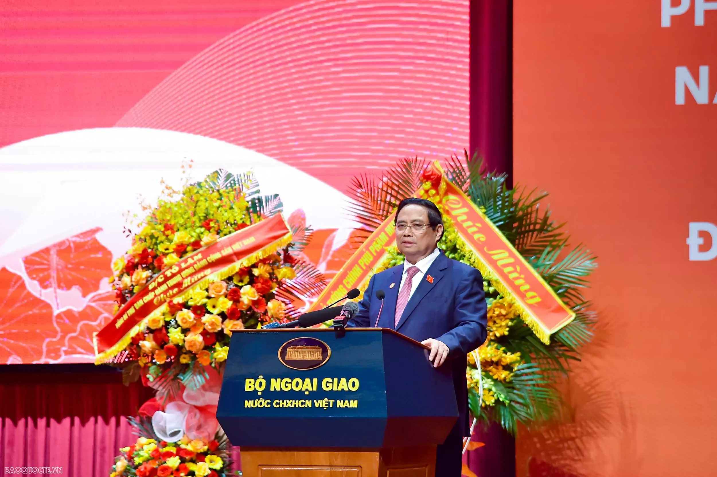 Prime Minister Pham Minh Chinh attends Foreign Ministry's Patriotic Emulation Congress for the 2025-2030 period