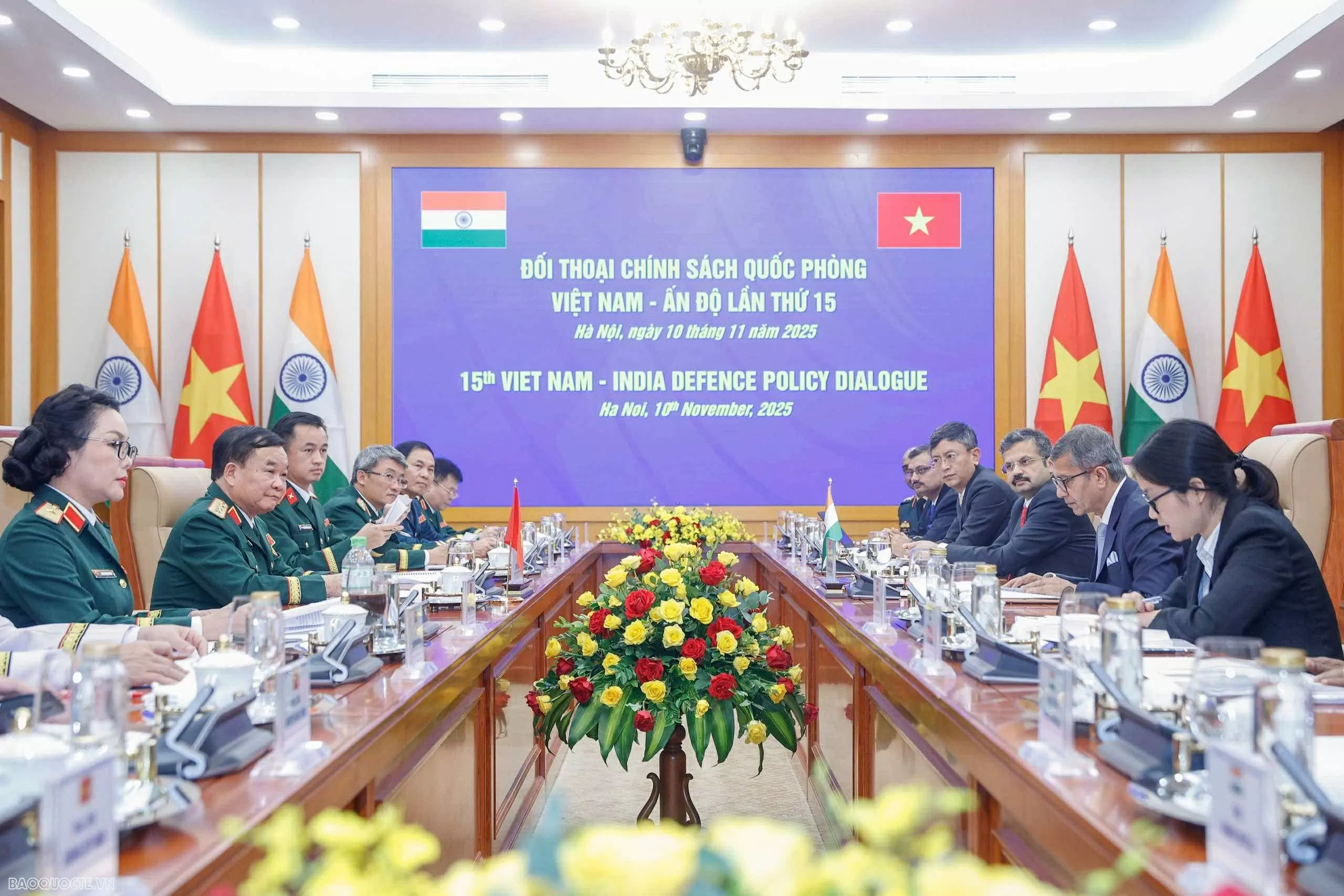 15th Vietnam-India Defense Policy Dialogue convenes in Hanoi 15th Vietnam-India Defense Policy Dialogue convenes in Hanoi