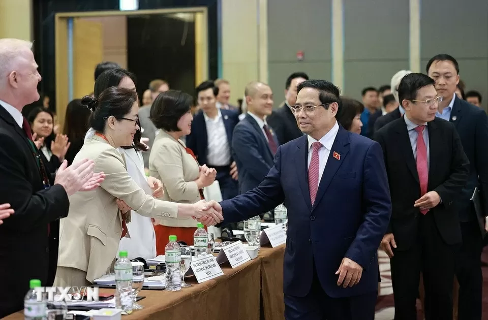 Prime Minister Pham Minh Chinh highlights solidarity, cooperation, dialogue at annual Vietnam Business Forum Prime Minister Pham Minh Chinh highlights solidarity, cooperation, dialogue at annual Vietnam Business Forum