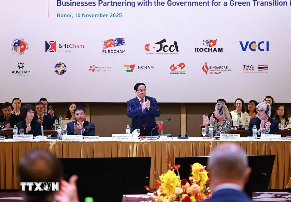 Prime Minister Pham Minh Chinh highlights solidarity, cooperation, dialogue at annual Vietnam Business Forum Prime Minister Pham Minh Chinh highlights solidarity, cooperation, dialogue at annual Vietnam Business Forum