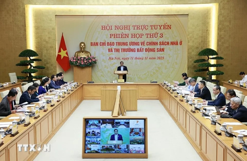 Prime Minister chairs Steering Committee meeting, underscores housing development as a key pillar of social welfare policy and driver of growth