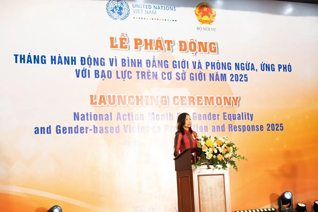 Launching Action Month for gender equality and gender-based violence prevention