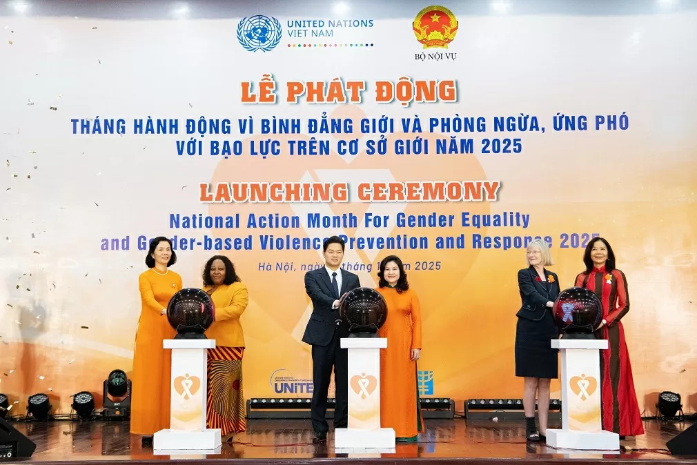 Launching Action Month for gender equality and gender-based violence prevention