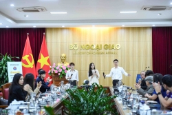 Awards ceremony for the Diplomatic sector songwriting contest and competitions celebrating 80 years of establishment