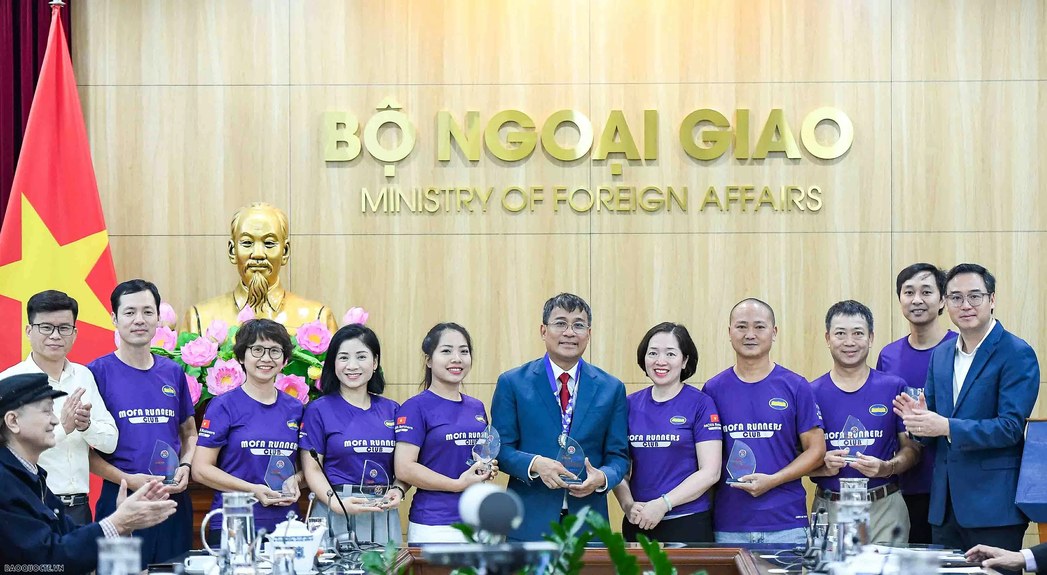 Awards ceremony for the Diplomatic sector songwriting contest and competitions celebrating 80 years of establishment