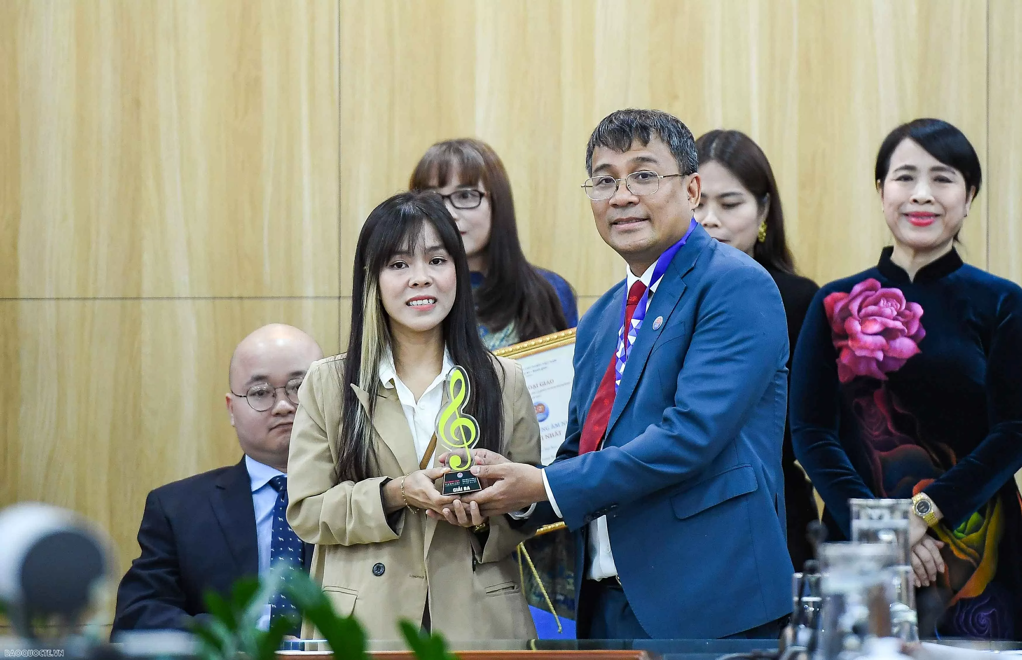 Awards ceremony for the Diplomatic sector songwriting contest and competitions celebrating 80 years of establishment