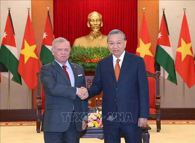 General Secretary To Lam: Vietnam and Jordan to become reliable partners in their respective regions