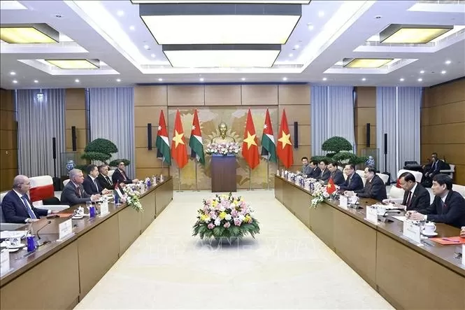 Vietnam and Jordan enhance parliamentary cooperation efficiency: NA Chairman Tran Thanh Man
